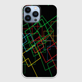 Чехол для iPhone 13 Pro Max с принтом BACKGROUND NEON в Санкт-Петербурге,  |  | Тематика изображения на принте: abstraction | geometry | optic | optical | pattern | visual | абстракция | геометрия | линии | оптические | оптический узор | полосы | психоделика | разводы | текстуры | узор | узоры | фрактал