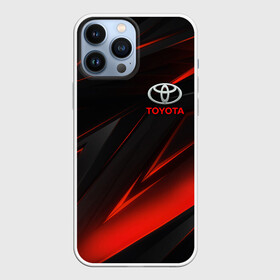 Чехол для iPhone 13 Pro Max с принтом TOYOTA GEOMETRY STRIPES   ТОЙОТА ГЕОМЕТРИЧЕСКИЕ ПОЛОСЫ в Санкт-Петербурге,  |  | auto | sport | toyota | авто | автомобиль | автомобильные | бренд | марка | машины | спорт | тойота