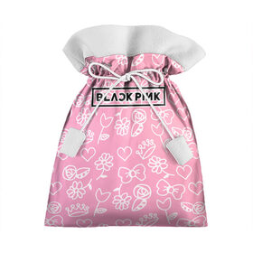 Подарочный 3D мешок с принтом BlackPink в Санкт-Петербурге, 100% полиэстер | Размер: 29*39 см | Тематика изображения на принте: blackpink | ddu du ddu du | jennie | jisoo | k pop | lisa | rose | блекпинк | дду ду дду ду | дженни | джису | лисы | розэ