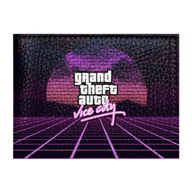 Обложка для студенческого билета с принтом GTA VICE CITY в Санкт-Петербурге, натуральная кожа | Размер: 11*8 см; Печать на всей внешней стороне | grand theft auto | grove street | grove street 4 life | gta | gta 4 | gta 5 | gta sa | gta v | gta vice city | neon | samp | san andreas | vice city | грув стрит | игры | неон | самп | сан андреас