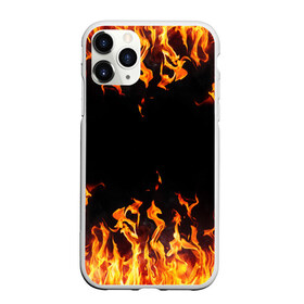 Чехол для iPhone 11 Pro Max матовый с принтом FIRE ОГОНЬ в Санкт-Петербурге, Силикон |  | abstraction | bright | fire | geometry | hexagon | light | neon | paints | stripes | texture | triangle | абстракция | брызги | геометрия | искры | краски | неон | неоновый | огонь | соты | текстура