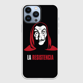 Чехол для iPhone 13 Pro Max с принтом БУМАЖНЫЙ ДОМ   LA CASA DE PAPEL в Санкт-Петербурге,  |  | la casa de papel | netflix | банда | бумажный дом | дф сфыф ву зфзуд | испанский | криминал | ла каса де папель | мафия | надпись | профессор | сопротивление