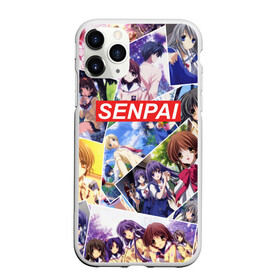 Чехол для iPhone 11 Pro Max матовый с принтом SENPAI в Санкт-Петербурге, Силикон |  | ahegao | anime | kawai | kowai | oppai | otaku | senpai | sugoi | waifu | yandere | аниме | ахегао | ковай | культура | отаку | семпай | сенпай | тренд | яндере