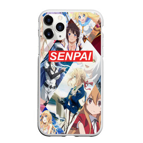 Чехол для iPhone 11 Pro Max матовый с принтом SENPAI в Санкт-Петербурге, Силикон |  | ahegao | anime | kawai | kowai | oppai | otaku | senpai | sugoi | waifu | yandere | аниме | ахегао | ковай | культура | отаку | семпай | сенпай | тренд | яндере