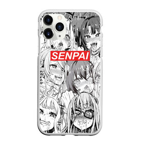 Чехол для iPhone 11 Pro Max матовый с принтом SENPAI в Санкт-Петербурге, Силикон |  | ahegao | anime | kawai | kowai | oppai | otaku | senpai | sugoi | waifu | yandere | аниме | ахегао | ковай | культура | отаку | семпай | сенпай | тренд | яндере