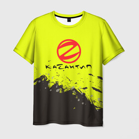 Мужская футболка 3D с принтом Kazantip в Санкт-Петербурге, 100% полиэфир | прямой крой, круглый вырез горловины, длина до линии бедер | kazantip | движуха | дискотека | казантип | молодежное движение | музыка | надпись | текст | туса | фестиваль | фраза