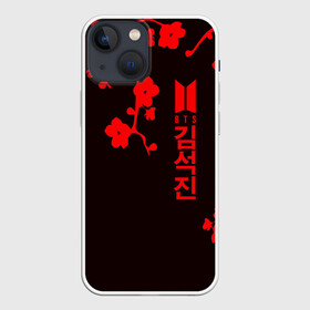 Чехол для iPhone 13 mini с принтом BTS в Санкт-Петербурге,  |  | bangtan | bighit | boy | fake love | j hope | jimin | jin | jungkook | korea | kpop | live | luv | mic drop | rm | suga | v | with | бтс | кей | поп