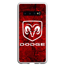 Чехол для Samsung Galaxy S10 с принтом DODGE в Санкт-Петербурге, Силикон | Область печати: задняя сторона чехла, без боковых панелей | Тематика изображения на принте: abstract | auto | brand | car | dodge | geometry | sport | texture | абстракция | авто | автомобильные | бренд | геометрия | додж | классика | машины | модные | спорт | стиль | текстура