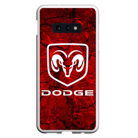 Чехол для Samsung S10E с принтом DODGE в Санкт-Петербурге, Силикон | Область печати: задняя сторона чехла, без боковых панелей | Тематика изображения на принте: abstract | auto | brand | car | dodge | geometry | sport | texture | абстракция | авто | автомобильные | бренд | геометрия | додж | классика | машины | модные | спорт | стиль | текстура