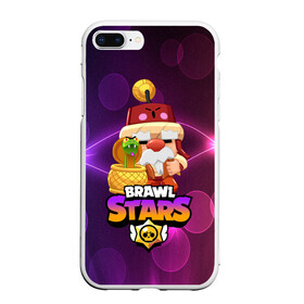 Чехол для iPhone 7Plus/8 Plus матовый с принтом BRAWL STARS GALE в Санкт-Петербурге, Силикон | Область печати: задняя сторона чехла, без боковых панелей | bibi | brawl stars | coach mike | crow | gale | leon | leon shark | max | mecha crow | mortis | mr.p | nani | phoenix | sally leon | sandy | spike | sprout | tara | virus 8 bit | werewolf | ворон | оборотень