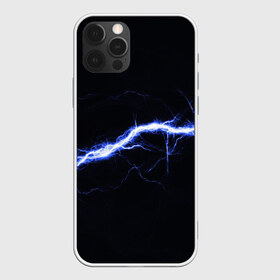 Чехол для iPhone 12 Pro Max с принтом СТИХИЯ в Санкт-Петербурге, Силикон |  | color | colour | electricity | glim | glow | light | lights | neon | power | shine | молния | напряжение | неоновый | разряд | стихия | ток | удар | электричество