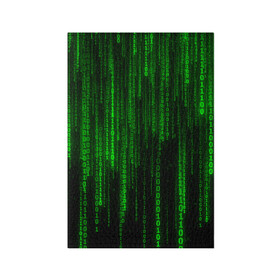 Обложка для паспорта матовая кожа с принтом Матрица код цифры программист в Санкт-Петербурге, натуральная матовая кожа | размер 19,3 х 13,7 см; прозрачные пластиковые крепления | бинарный код | веб | вирус | всемирная паутина | двоичный код | зеленый | интернет | информация | кибер | код | кодер | кодирование | матрица | наука | олдскул | по | программирование