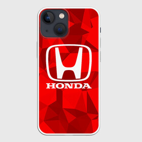 Чехол для iPhone 13 mini с принтом HONDA. в Санкт-Петербурге,  |  | abstract | auto | brand | car | geometry | honda | sport | texture | абстракция | авто | автомобильные | бренд | геометрия | классика | машины | модные | спорт | стиль | текстура | хонда