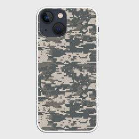 Чехол для iPhone 13 mini с принтом Цифровой камуфляж в Санкт-Петербурге,  |  | camo | camouflage | digital | military | pixel | армия | битва | военный | война | войска | войсковой | городской | для пустыни | камуфляж | милитари | нато | натовский | пиксели | пиксельный | пустынный | страйкболл