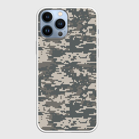 Чехол для iPhone 13 Pro Max с принтом Цифровой камуфляж в Санкт-Петербурге,  |  | camo | camouflage | digital | military | pixel | армия | битва | военный | война | войска | войсковой | городской | для пустыни | камуфляж | милитари | нато | натовский | пиксели | пиксельный | пустынный | страйкболл