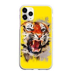 Чехол для iPhone 11 Pro Max матовый с принтом Оскал тигра в Санкт-Петербурге, Силикон |  | барс | волк | детёныш | джунгли | енот | животное | зубр | кот | лев | леопард | львица | медведь | охотник | пасть | полосы | пятнистая | рык | рычание | тигр | тигрица | хозяин | царьзверей | шерсть