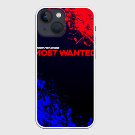 Чехол для iPhone 13 mini с принтом NFS Most Wanted в Санкт-Петербурге,  |  | Тематика изображения на принте: carbon | cars | drift | drive | forza | gta5 | heat | most wanted | need for | need for spedd | nfs | nfs2 | no limits | payback | race | rival | shift | speed | the run | underground | underground2 | гонка | детская | машины | мужская