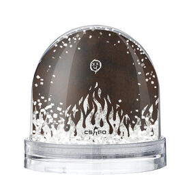 Снежный шар с принтом cs:go - Оксидное пламя в Санкт-Петербурге, Пластик | Изображение внутри шара печатается на глянцевой фотобумаге с двух сторон | blaze | csgo | oxide | игра | контра | контрстрайк | кс | ксго | огонь | оксидное | пламя | скины | страйк