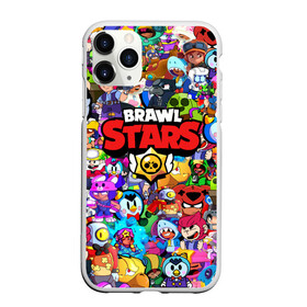 Чехол для iPhone 11 Pro Max матовый с принтом BRAWL STARS ВСЕ ПЕРСОНАЖИ в Санкт-Петербурге, Силикон |  | 8 bit | 8bit virus | bibi | brawl stars | brock | bull | crow | dinomike | el primo | leon | mobile game | mr.p | nita | poko | ricochet | stars | tara | бравл старс | ворон | леон | мобильные игры