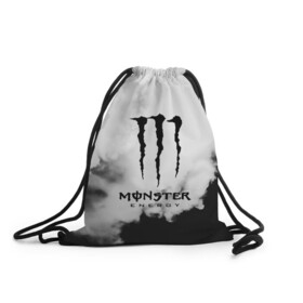 Рюкзак-мешок 3D с принтом MONSTER ENERGY в Санкт-Петербурге, 100% полиэстер | плотность ткани — 200 г/м2, размер — 35 х 45 см; лямки — толстые шнурки, застежка на шнуровке, без карманов и подкладки | adrenalin | energy monster | monster | monster energy | monstr | sport | адреналин | монстер | монстр | напиток | спорт | энергетик