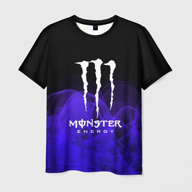 Мужская футболка 3D с принтом MONSTER ENERGY в Санкт-Петербурге, 100% полиэфир | прямой крой, круглый вырез горловины, длина до линии бедер | adrenalin | energy monster | monster | monster energy | monstr | sport | адреналин | монстер | монстр | напиток | спорт | энергетик