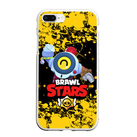 Чехол для iPhone 7Plus/8 Plus матовый с принтом BRAWL STARS NANI в Санкт-Петербурге, Силикон | Область печати: задняя сторона чехла, без боковых панелей | brawl stars | crow | gale | leon | leon shark | max | nani | sally leon | shark | sprout | tara | virus 8 bit | werewolf leon | акула | берли | бравл старс | ворон | макс | нани | оборотень