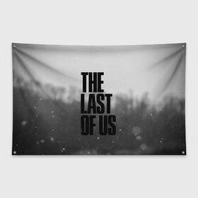 Флаг-баннер с принтом THE LAST OF US 2 в Санкт-Петербурге, 100% полиэстер | размер 67 х 109 см, плотность ткани — 95 г/м2; по краям флага есть четыре люверса для крепления | cicadas | fireflies | naughty dog | the last of us | the last of us part 2 | tlou | tlou2 | джоэл | последние из нас | цикады | элли