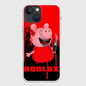 Чехол для iPhone 13 mini с принтом Roblox piggy Свинка Пигги. в Санкт-Петербурге,  |  | game | gamer | logo | minecraft | piggi | roblox | simulator | игра | конструктор | лого | пигги | свинья | симулятор | строительство | фигура