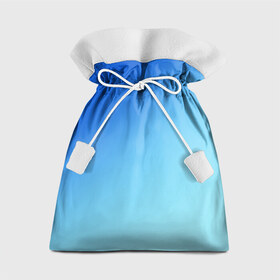 Подарочный 3D мешок с принтом blue в Санкт-Петербурге, 100% полиэстер | Размер: 29*39 см | Тематика изображения на принте: gradient | summer | textures | tie dye | абстракт | градиент | лето | море | небо | переход | радуга | синяя | тай дай | текстура | текстуры | хиппи | цвета