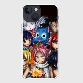 Чехол для iPhone 13 mini с принтом Fairy Tail manga в Санкт-Петербурге,  |  | fairy tail | аниме | анимэ | манга | мультфильм | персонаж | сказка | фаир таил | фаиру таил | фейри тейл | фильм | хвост феи