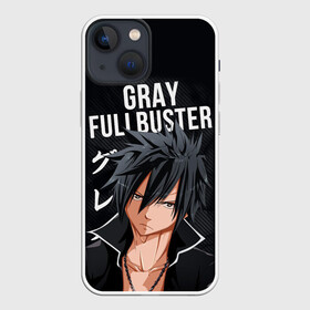 Чехол для iPhone 13 mini с принтом Gray Fullbuster в Санкт-Петербурге,  |  | fairy tail | аниме | анимэ | манга | мультфильм | персонаж | сказка | фаир таил | фаиру таил | фейри тейл | фильм | хвост феи