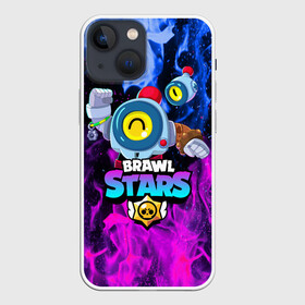 Чехол для iPhone 13 mini с принтом BRAWL STARS NANI в Санкт-Петербурге,  |  | bibi | brawl stars | coach mike | crow | gale | leon | leon shark | max | mecha crow | mortis | mr.p | nani | phoenix | sally leon | sandy | spike | sprout | tara | virus 8 bit | werewolf | ворон | оборотень