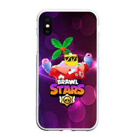 Чехол для iPhone XS Max матовый с принтом BRAWL STARS SPROUT СПРАУТ в Санкт-Петербурге, Силикон | Область печати: задняя сторона чехла, без боковых панелей | bibi | brawl stars | coach mike | crow | gale | leon | leon shark | max | mecha crow | mortis | mr.p | nani | phoenix | sally leon | sandy | spike | sprout | tara | virus 8 bit | werewolf | ворон | оборотень