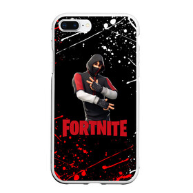 Чехол для iPhone 7Plus/8 Plus матовый с принтом FORTNITE x IKONIK в Санкт-Петербурге, Силикон | Область печати: задняя сторона чехла, без боковых панелей | deadmau5 | fortnite | fortnite 2 | fortnite x маршмелло | ikonik | marshmello | ninja | ninja streamer | raven | travis scott | ворон | иконик | ниндзя | пили | рейвен | трэвис скотт | фортнайт