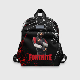 Детский рюкзак 3D с принтом FORTNITE x IKONIK в Санкт-Петербурге, 100% полиэстер | лямки с регулируемой длиной, сверху петелька, чтобы рюкзак можно было повесить на вешалку. Основное отделение закрывается на молнию, как и внешний карман. Внутри дополнительный карман. По бокам два дополнительных кармашка | deadmau5 | fortnite | fortnite 2 | fortnite x маршмелло | ikonik | marshmello | ninja | ninja streamer | raven | travis scott | ворон | иконик | ниндзя | пили | рейвен | трэвис скотт | фортнайт