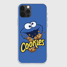 Чехол для iPhone 12 Pro Max с принтом Cookies в Санкт-Петербурге, Силикон |  | cookie | cookiemonster | delicious | eat | monster | yummy | еда | коржик | куки | кукимонстр | монстр | печенье | сезам | сладости | улица | улицасезам