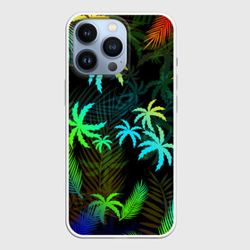 Чехол для iPhone 13 Pro с принтом ПАЛЬМЫ   ТРОПИКИ в Санкт-Петербурге,  |  | flowers | hotline miami | neon | new retro wave | outrun | outrun electro | palmen | rainbow | retro | retrowave | summer | synth | synthwave | tropical | лето | неон | пальмы | радуга | растения | ретро | тропики | хотлайн майами | цветы