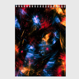 Скетчбук с принтом КОСМИЧЕСКИЕ ВОЛНЫ в Санкт-Петербурге, 100% бумага
 | 48 листов, плотность листов — 100 г/м2, плотность картонной обложки — 250 г/м2. Листы скреплены сверху удобной пружинной спиралью | colors | galaxy | paints | space | star
nebula | texture | абстракция | брызги | вселенная | галактика | звезда | звезды | космический | краски | планеты | текстуры