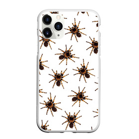 Чехол для iPhone 11 Pro матовый с принтом В пауках в Санкт-Петербурге, Силикон |  | pattern | spider | джунгли | дикие | животные | жуки | звери | лапы | мерзкие | монстр | насекомые | паттерн | паук | пауки | паутина | паучок | птицеед | страшный | существа | тараканы | тарантул | тропики