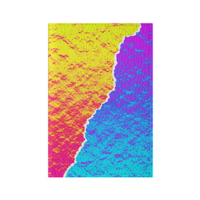 Обложка для паспорта матовая кожа с принтом Цветные переливы в Санкт-Петербурге, натуральная матовая кожа | размер 19,3 х 13,7 см; прозрачные пластиковые крепления | абстрактный | блестящие | волны | геометрия | градиент | краски | летний | лето | море | небо | неоновые | облака | океан | перламутр | поп | радуга | радужный | разноцветные | река | ретро | русалка