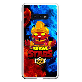 Чехол для Samsung S10E с принтом BRAWL STARS EVIL GENE ДЖИН в Санкт-Петербурге, Силикон | Область печати: задняя сторона чехла, без боковых панелей | bibi | brawl stars | coach mike | crow | evil gene | gale | gene | leon | leon shark | max | mecha crow | mortis | mr.p | nani | phoenix | sally leon | sandy | spike | sprout | tara | virus 8 bit | werewolf | ворон | джин | оборотень