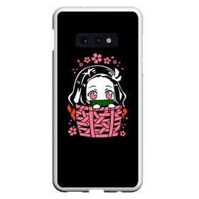 Чехол для Samsung S10E с принтом KIMETSU NO YAIBA NEZUKO в Санкт-Петербурге, Силикон | Область печати: задняя сторона чехла, без боковых панелей | demon slayer | kimetsu no yaiba | nezuko | shinobu | slayer | tanjiro | zenitsu | гию томиока | зенитцу | иноске хашибира | клинок рассекающий демонов | незуко | танджиро | шинобу кочо