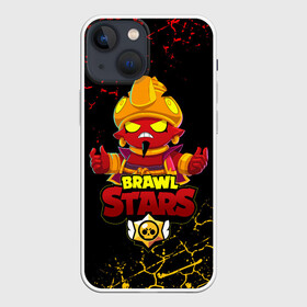 Чехол для iPhone 13 mini с принтом BRAWL STARS EVIL GENE | ДЖИН в Санкт-Петербурге,  |  | bibi | brawl stars | coach mike | crow | evil gene | gale | gene | leon | leon shark | max | mecha crow | mortis | mr.p | nani | phoenix | sally leon | sandy | spike | sprout | tara | virus 8 bit | werewolf | ворон | джин | оборотень