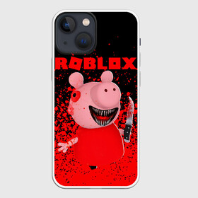 Чехол для iPhone 13 mini с принтом Roblox piggy Свинка Пигги. в Санкт-Петербурге,  |  | game | gamer | logo | minecraft | piggi | roblox | simulator | игра | конструктор | лого | пигги | свинья | симулятор | строительство | фигура