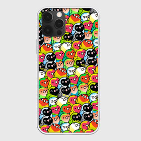 Чехол для iPhone 12 Pro Max с принтом Папуги в Санкт-Петербурге, Силикон |  | doodling | textures | волнистые попугайчики | волнистый попугай | дудлинг | папуги | попугаи | попугайчики | птица | птицы | стикербомбинг | текстуры | фон