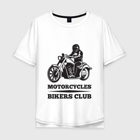 Мужская футболка хлопок Oversize с принтом Biker (Z) в Санкт-Петербурге, 100% хлопок | свободный крой, круглый ворот, “спинка” длиннее передней части | Тематика изображения на принте: 2020 | auto | bike | enduro | ktm | moto | motorcycle | rider | sport | авто | автомобиль | автомобильные | байк | бренд | ктм | марка | машины | мото | мотоциклы | спорт