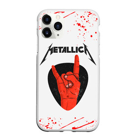 Чехол для iPhone 11 Pro матовый с принтом METALLICA (Z) в Санкт-Петербурге, Силикон |  | kurt kobein | metallica | rock | курт кобейн | металика | металлика | рок | супер звезда