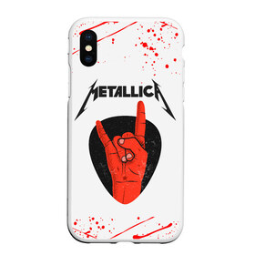 Чехол для iPhone XS Max матовый с принтом METALLICA (Z) в Санкт-Петербурге, Силикон | Область печати: задняя сторона чехла, без боковых панелей | kurt kobein | metallica | rock | курт кобейн | металика | металлика | рок | супер звезда