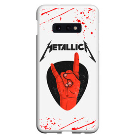 Чехол для Samsung S10E с принтом METALLICA (Z) в Санкт-Петербурге, Силикон | Область печати: задняя сторона чехла, без боковых панелей | kurt kobein | metallica | rock | курт кобейн | металика | металлика | рок | супер звезда