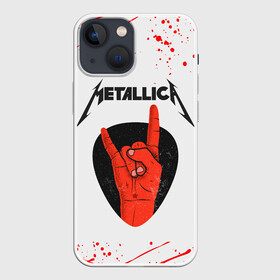 Чехол для iPhone 13 mini с принтом METALLICA (Z) в Санкт-Петербурге,  |  | kurt kobein | metallica | rock | курт кобейн | металика | металлика | рок | супер звезда